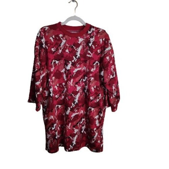 Puma Love Potion Logo Dress Fuscia 3/4 Sleeve Size M - Picture 2 of 10